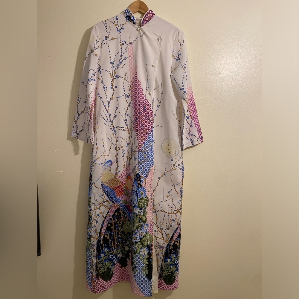 Christian Dior Floral Lounge Wear. Vintyge. Size M - Picture 12 of 16